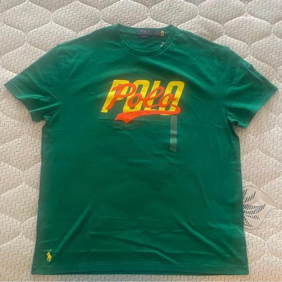 Polo Ralph Lauren Graphic Spell- Out Tee - Picture 1 of 8